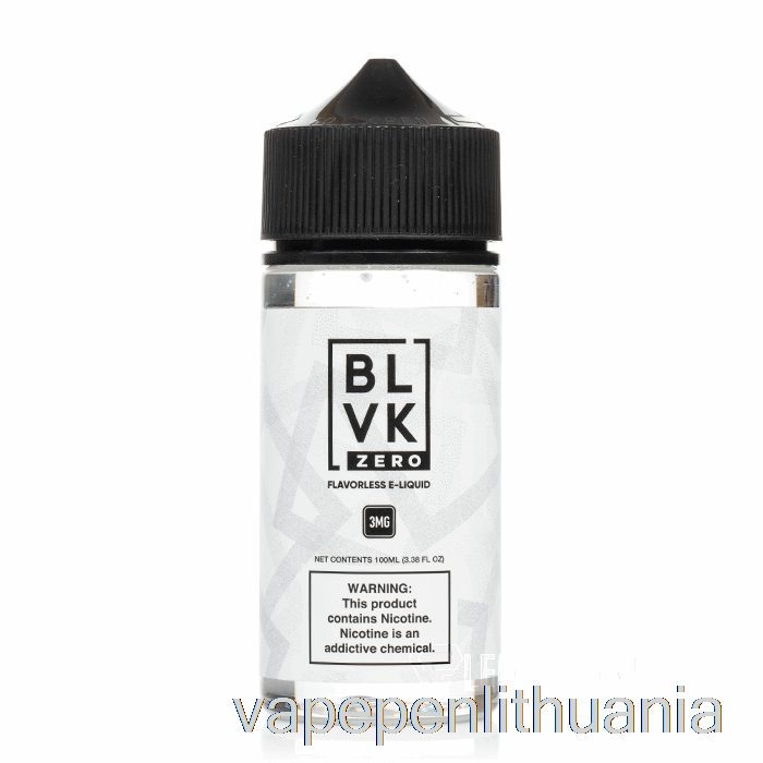 Beskoniai - Blvk - 100ml 0mg Vape Skystis